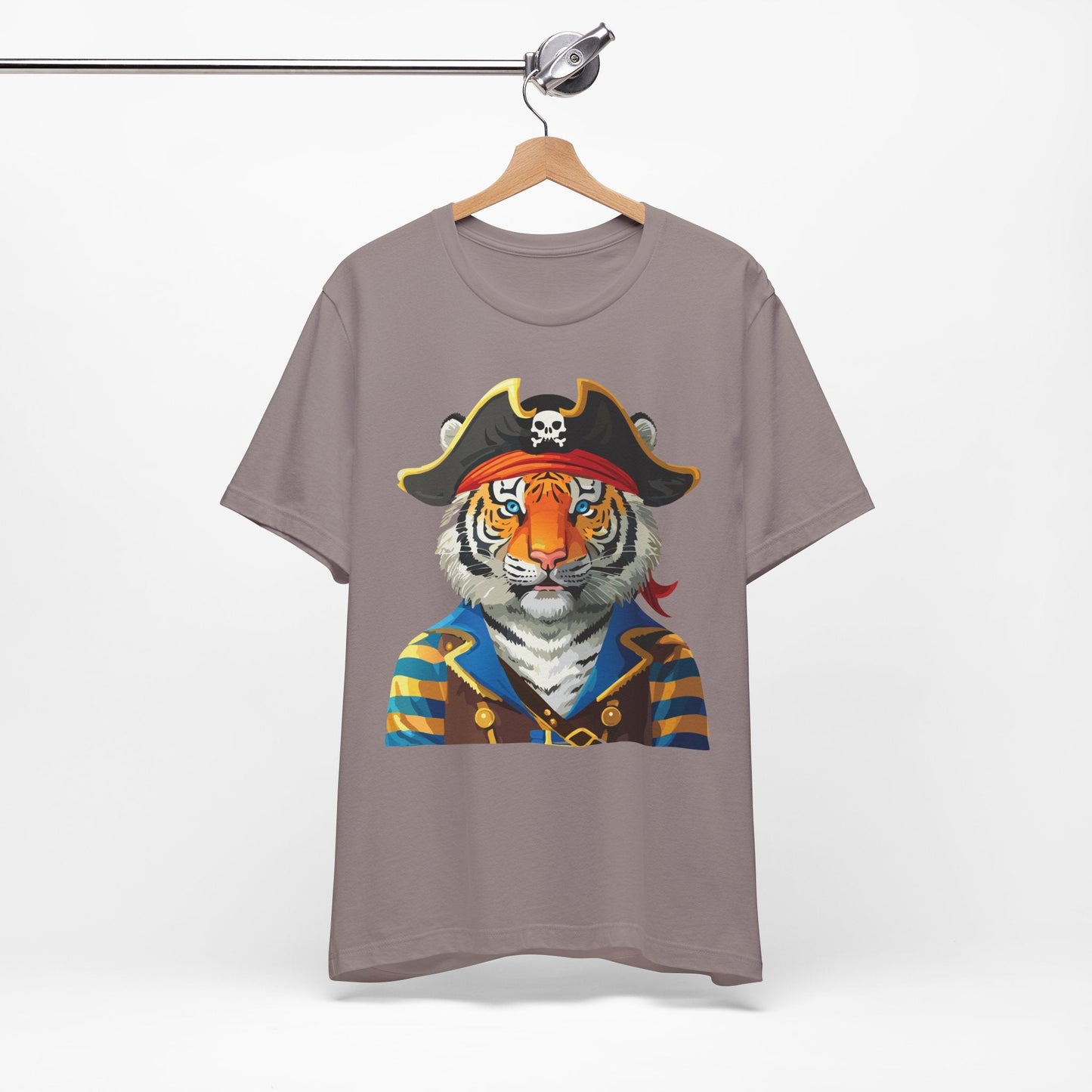 Unisex Animal Tee Shirt Art Design With Wild Animals Gildan Softstyle Cotton T Shirt