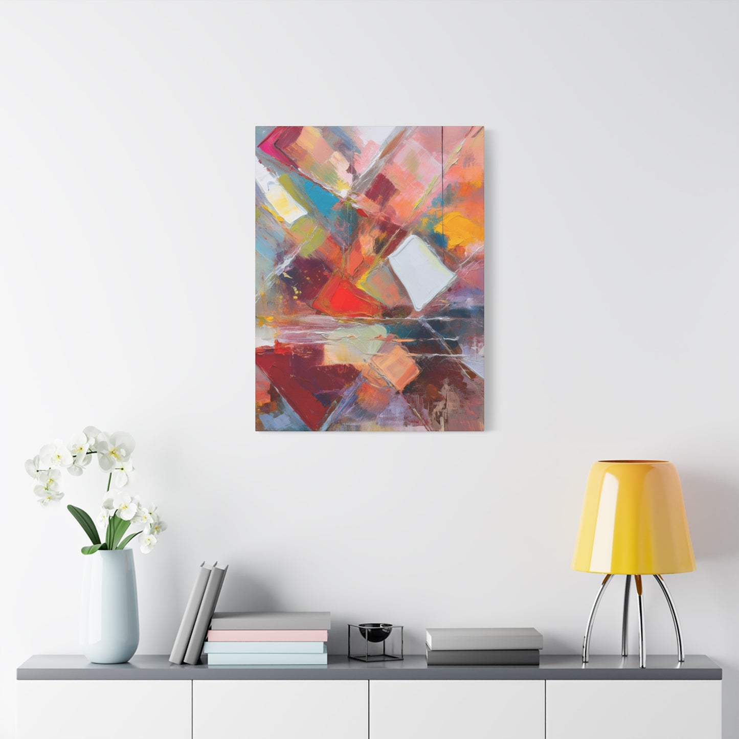 Abstract Oil Painting Print Canvas 20x24,20x30,24x30 24x32,24x36,30x40 32x48,36x48,40x60 Pine-Wood Inner Frame ABS-180