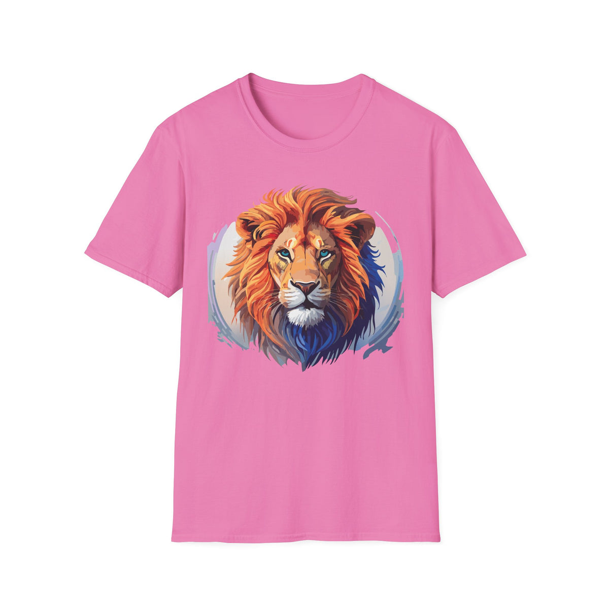 Regal Lion Face T-Shirt | Majestic Lion Portrait Tee