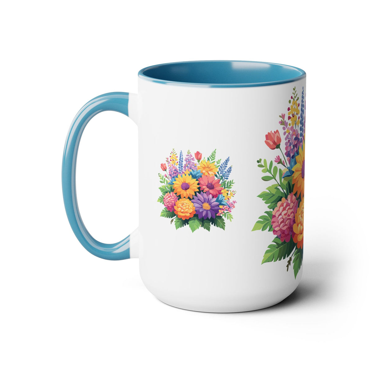 Floral Mug, Floral Cup
