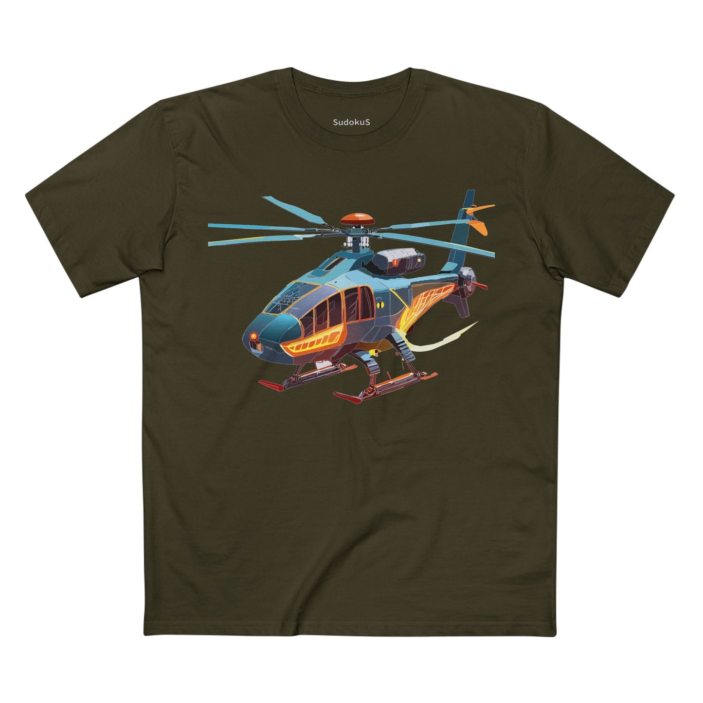 Chopper Graphic Unisex 100 Cotton Staple Tee 1