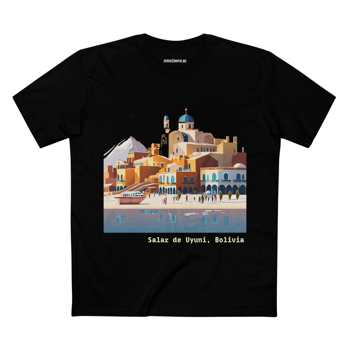 Salar de Uyuni Bolivia Landscape T-Shirt | Travel Scene Tee