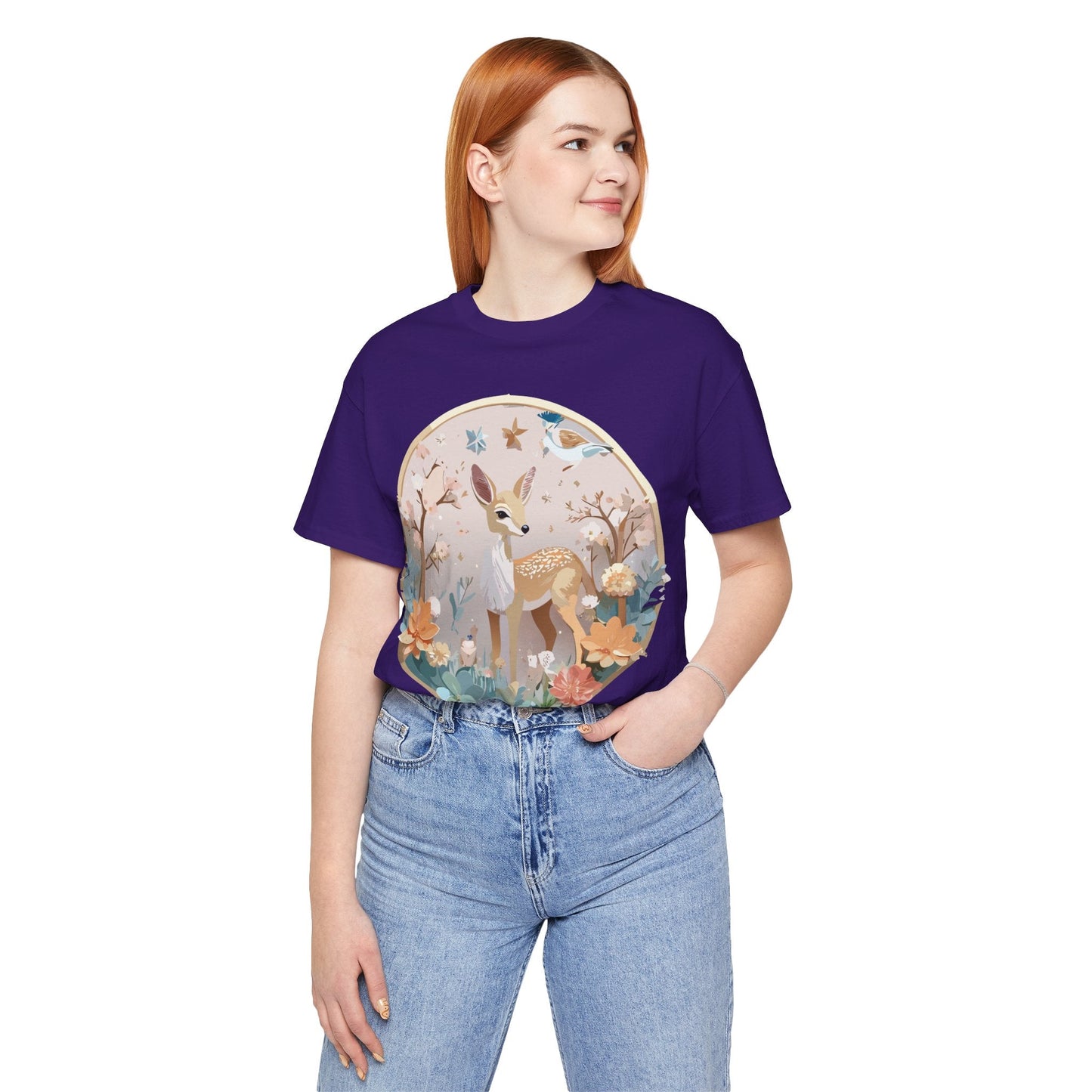 Adelpha Medallion Shirt Unisex Graphic Tee Vintage Inspired Art Design Short Sleeve T Shirt