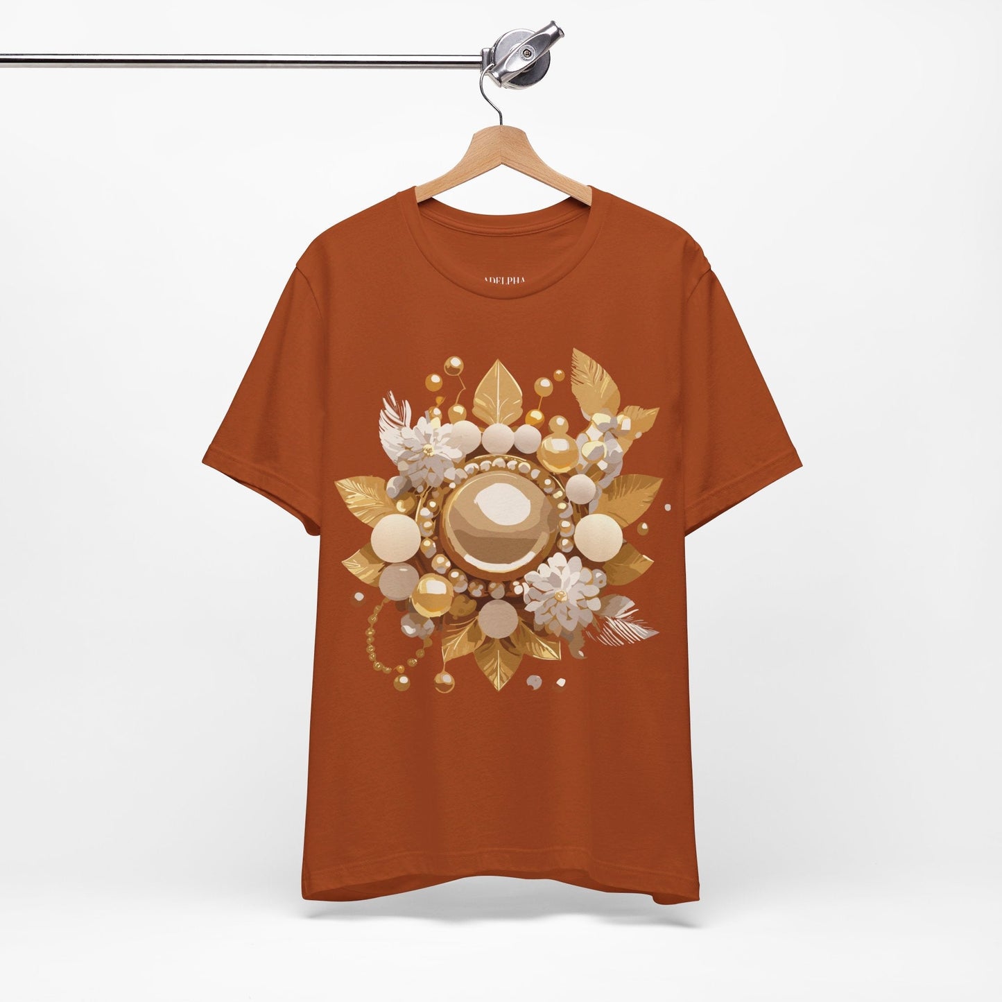 Adelpha Unisex Graphic Tee With Vintage Inspired Artwork Premium Jersey Short Sleeve Shirt
