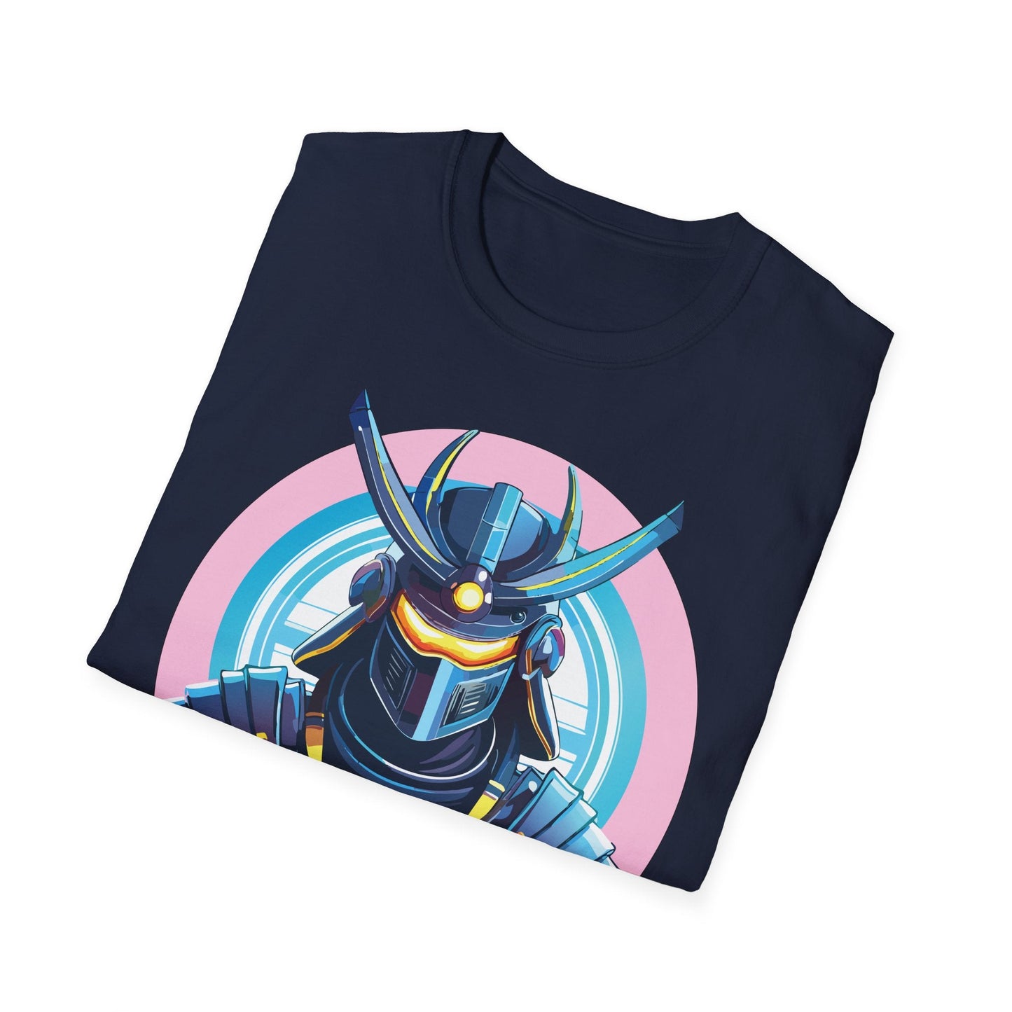 Samurai Shirt Unisex Gildan Softstyle 64000 Tee 100 Percent Ring Spun Cotton Breathable Lightweight