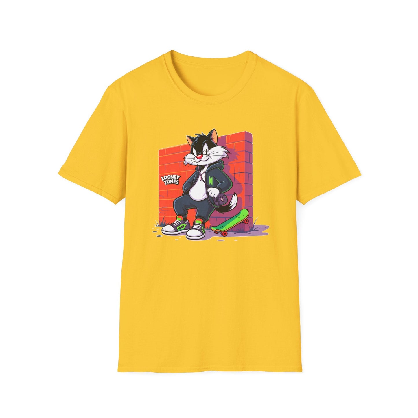 Cartoon T Shirt With Animation Design Unisex Softstyle Graphic Tee Funny Animals