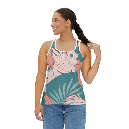 Sommerliches Tank Top mit floralen Prints