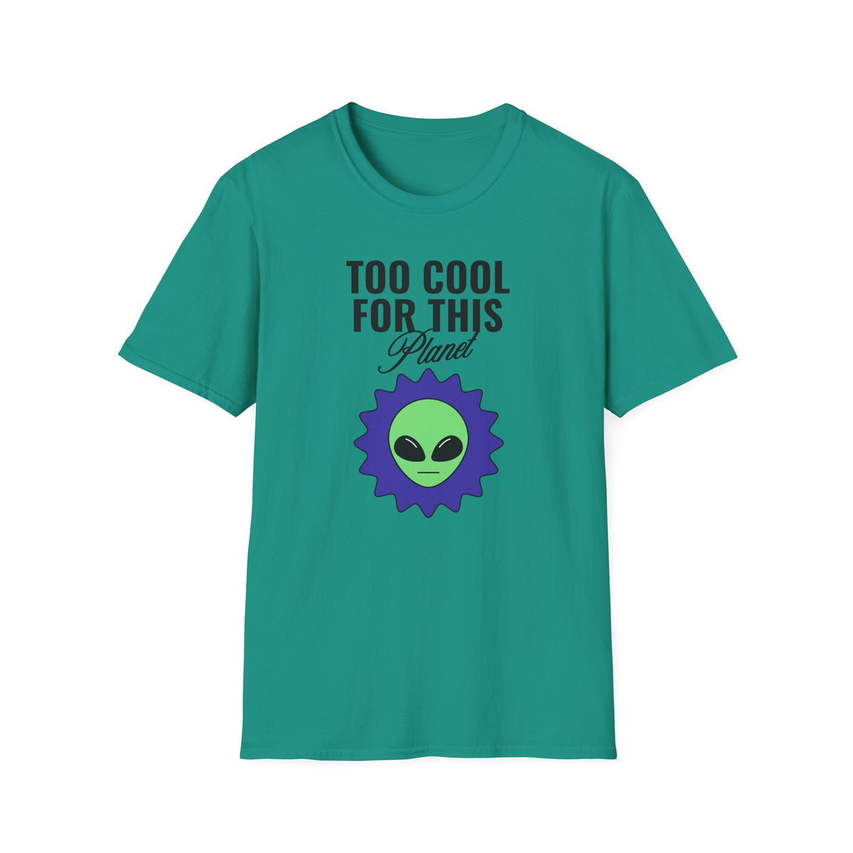 Alien Graphic Funny UFO Graphic Tee Gildan Unisex 100 Cotton Tee Shirt r110