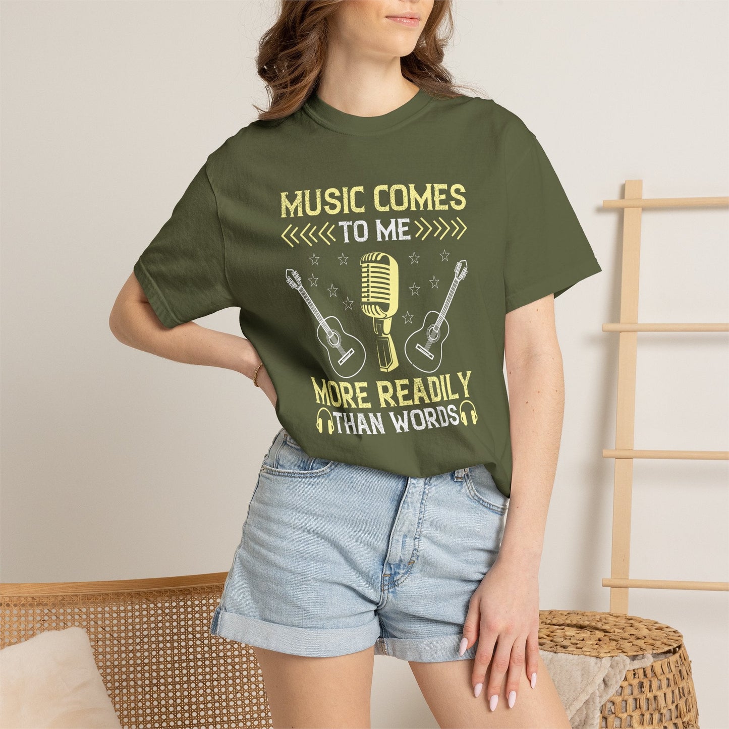 Music Graphic Design Unisex Cotton T-shirt m23