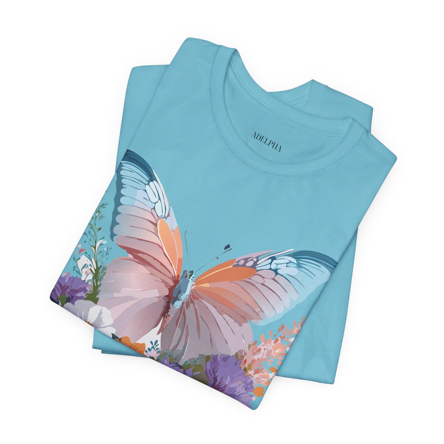 Butterfly Graphic Tee Unisex Jersey Short Sleeve Adelpha Art Design