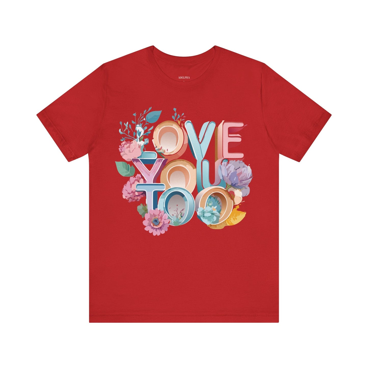 Adelpha Valentine Graphic T Shirt Unisex Jersey Short Sleeve Vintage Inspired Art Design