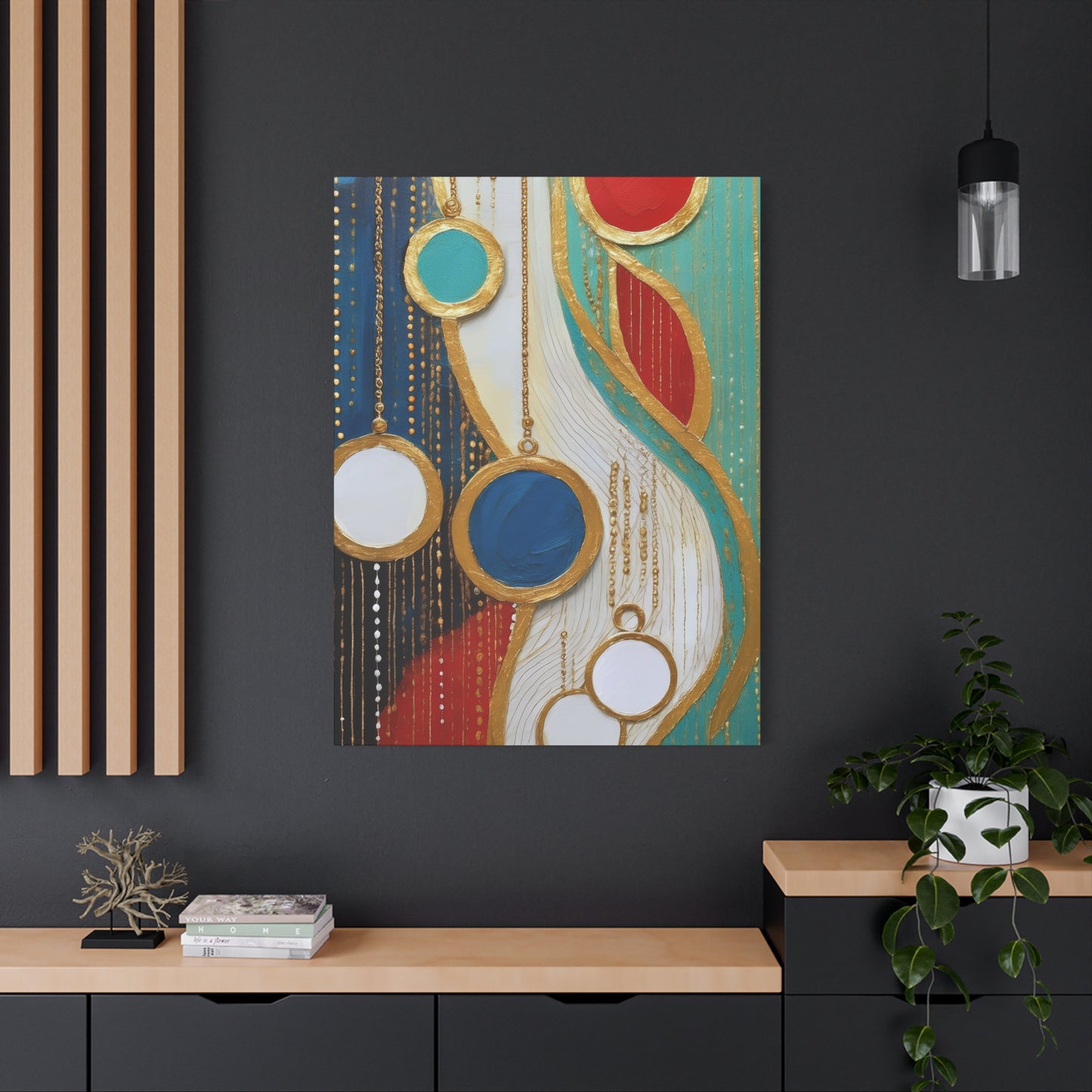 Abstract Oil Painting Print Canvas 20x24,20x30,24x30 24x32,24x36,30x40 32x48,36x48,40x60 Pine-Wood Inner Frame ABS-103
