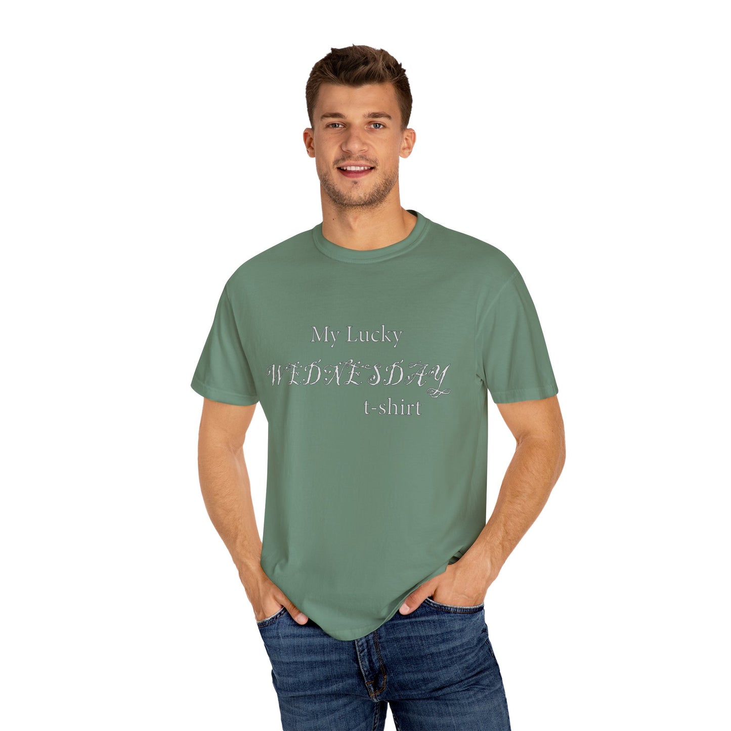 Unisex T-shirt with weekdays design