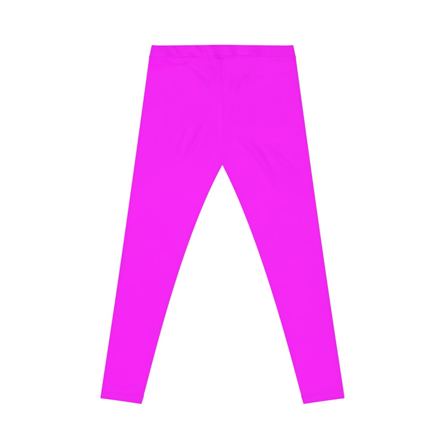 Magenta Color Women's Poly-Span Casual Leggings XS-2XL