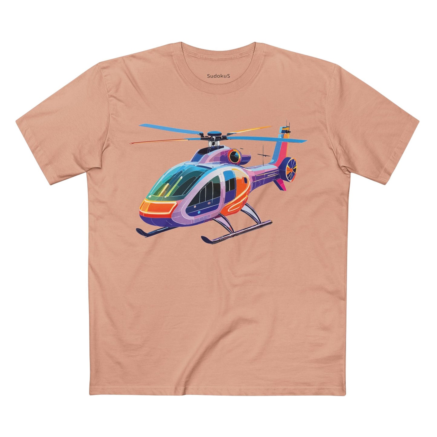 Chopper Graphic Unisex 100 Cotton Staple Tee 13