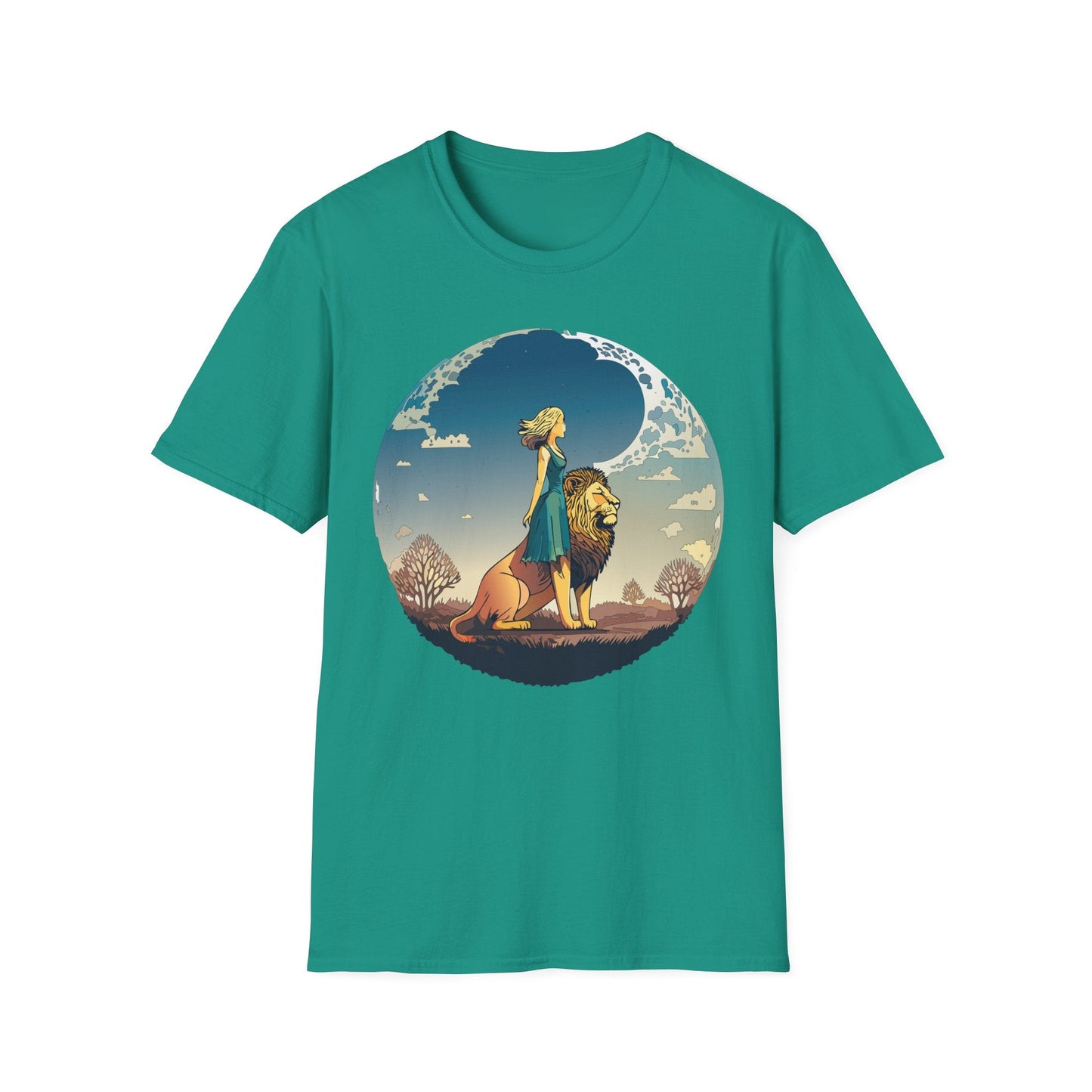 Womens Graphic T Shirt Art Design Tee Softstyle 64000 100 Percent Cotton Unisex Comfort