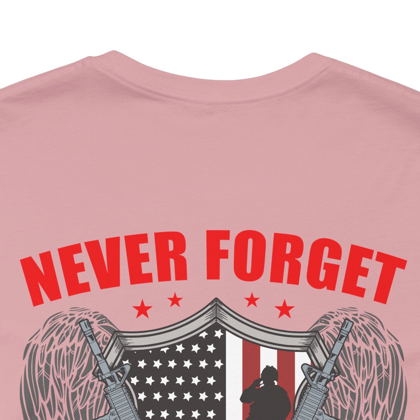 Army Veteran Patriotic Graphic Design Unisex Cotton T-Shirt v39