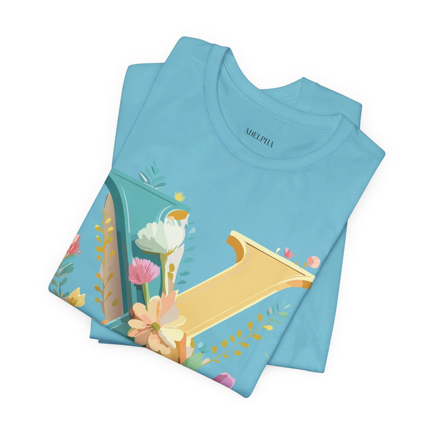 Letter X Shirt Unisex Graphic Tee Premium Vintage Inspired Adelpha Artwork Short Sleeve