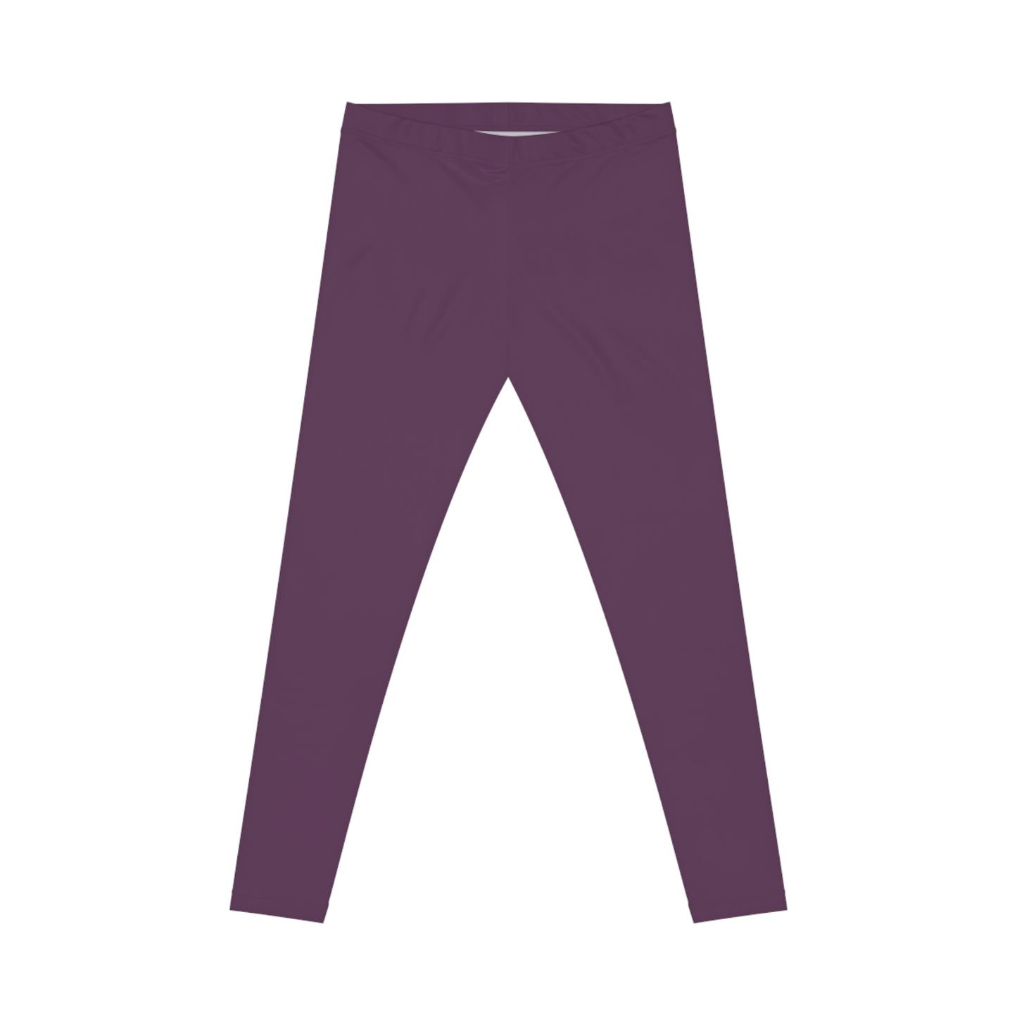 Berry Cream Color Women's Poly-Span Casual Leggings XS-2XL