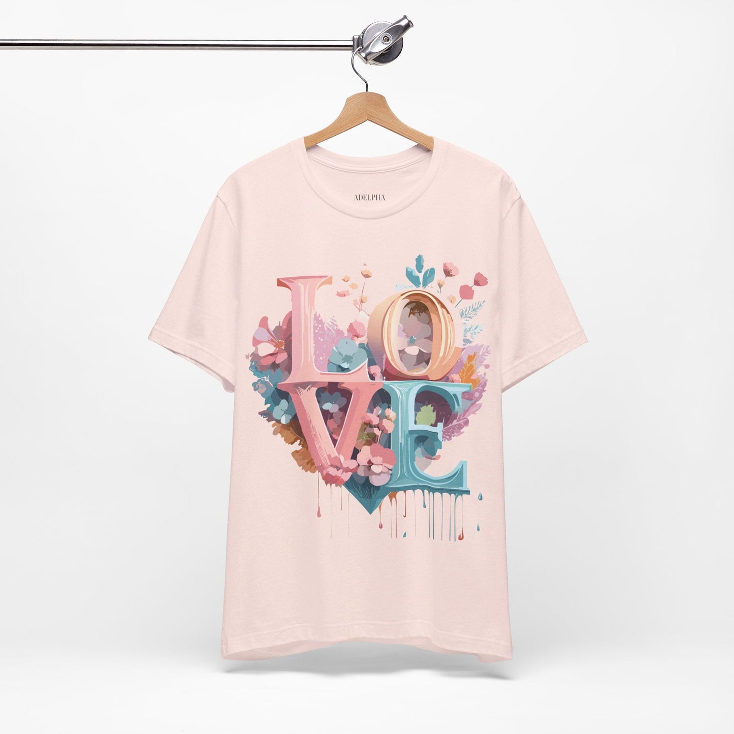 Valentine Graphic Tee From Adelpha Unisex Jersey Short Sleeve Vintage Inspired Art Design