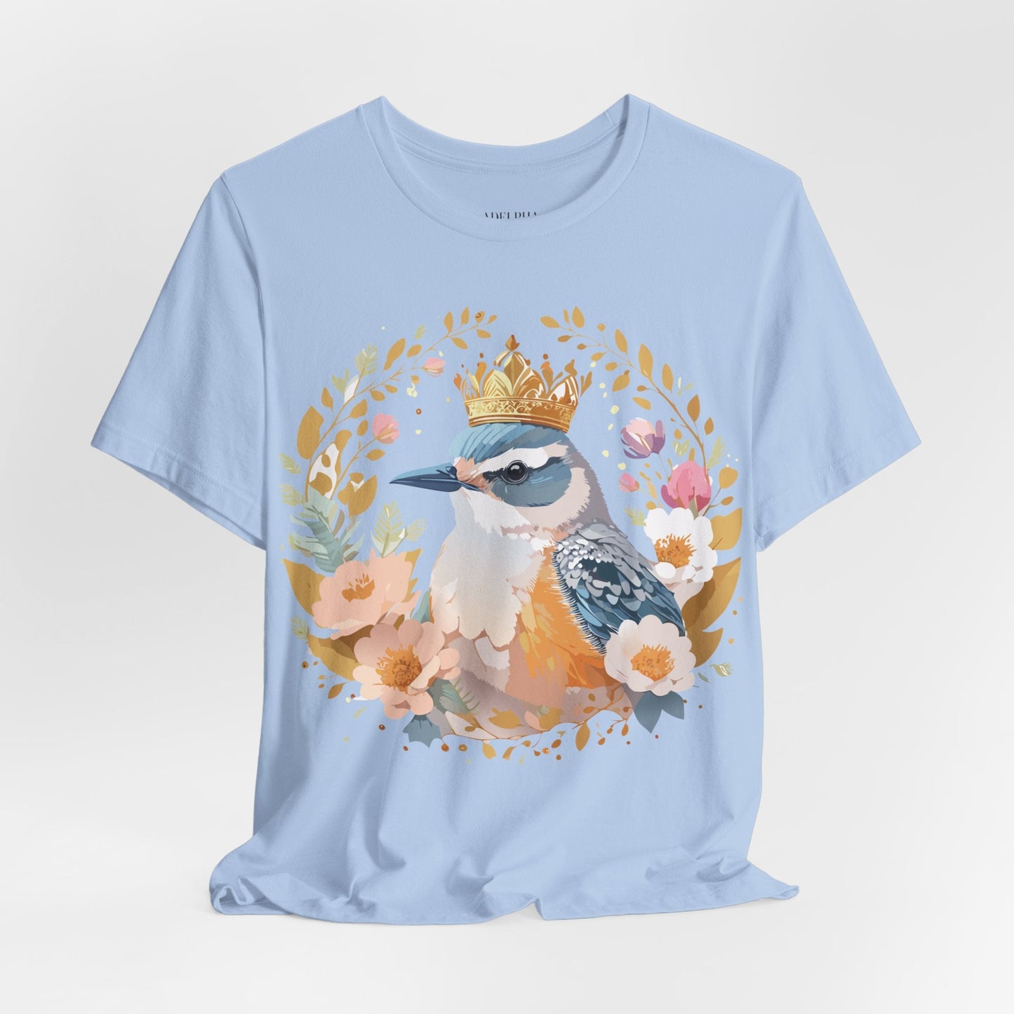 Medallion Graphic Unisex 100 Cotton Vintage Animal Medal Artwork Tee 33