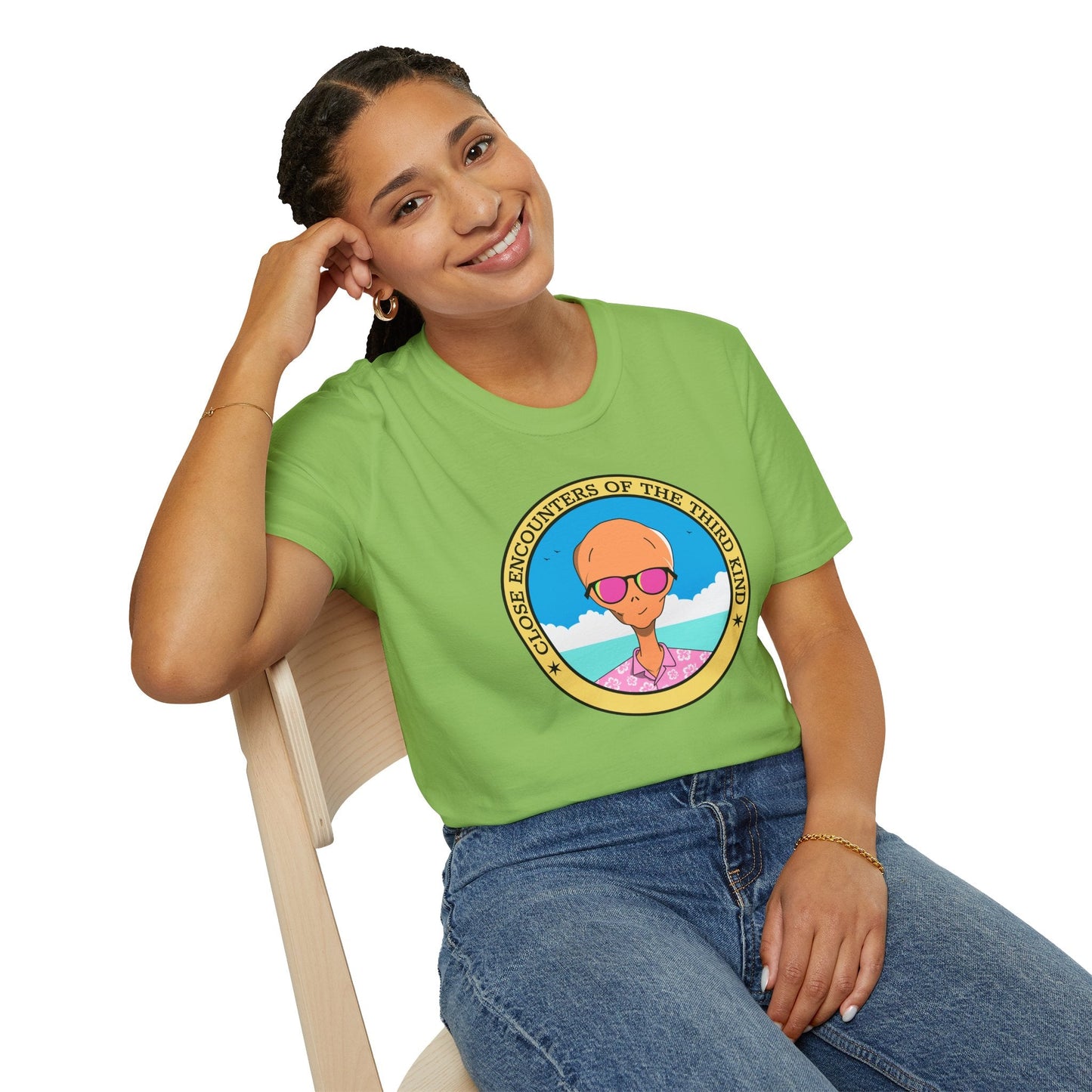 Funny T Shirts UFO Tees Funny Aliens Shirt  7