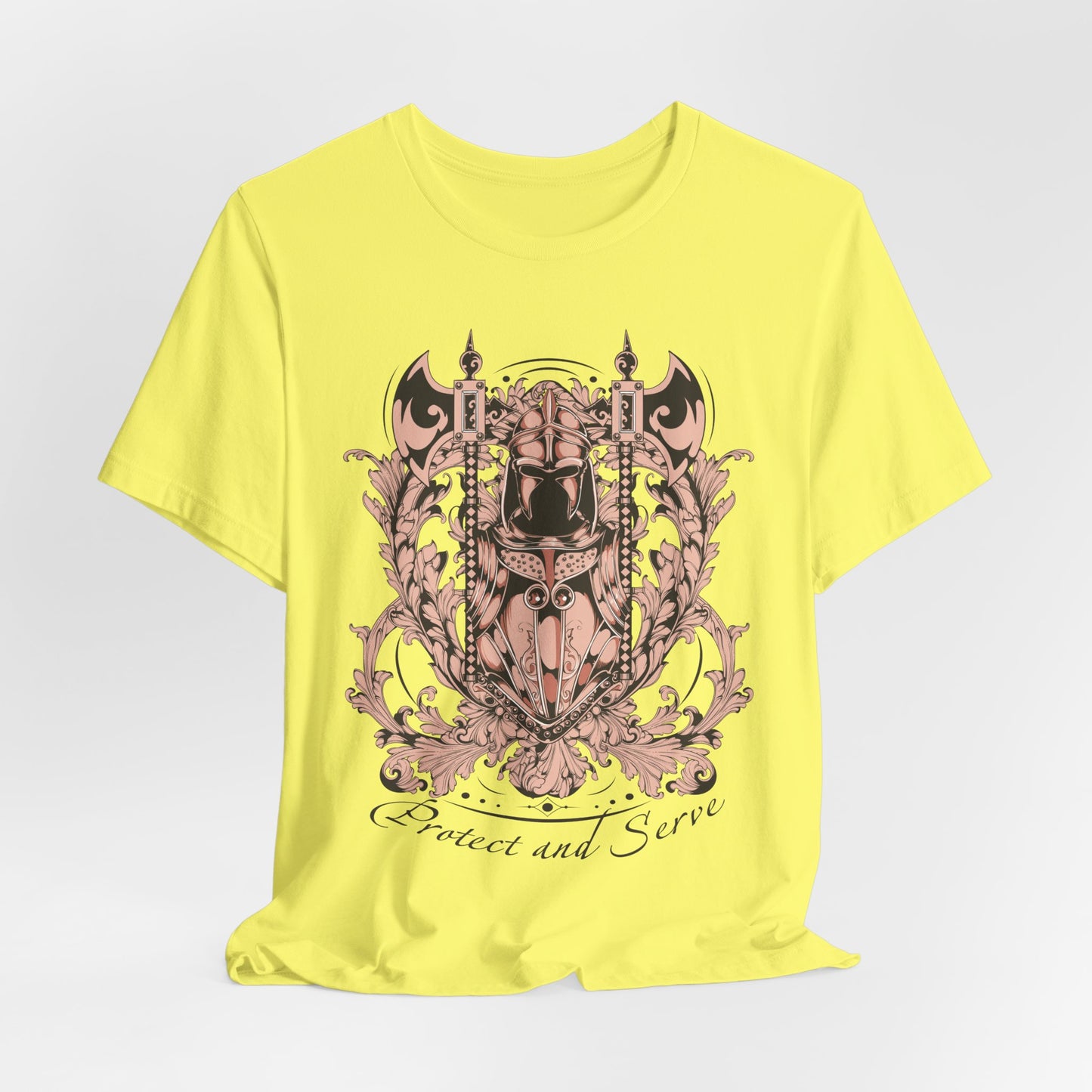 Protect and Serve Graphic Tee, Artistic Tee, Graphic T-Shirt, Artistic T-Shirt, Vintage Shirt, Gifts for Police Officers