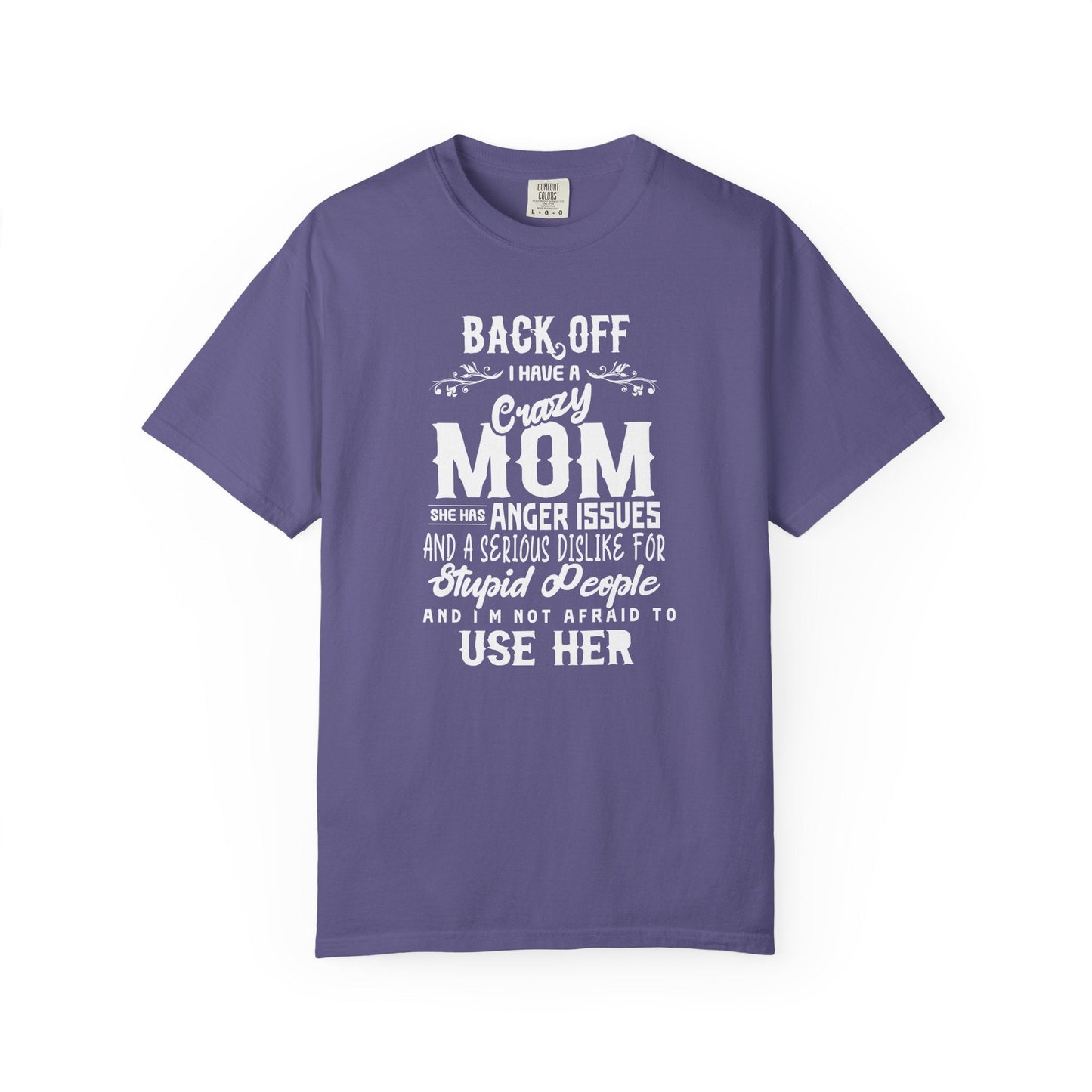 Mom T-shirt Mother's Day Mama Tee Unisex Comfort Colors Garment-Dyed Cotton h34