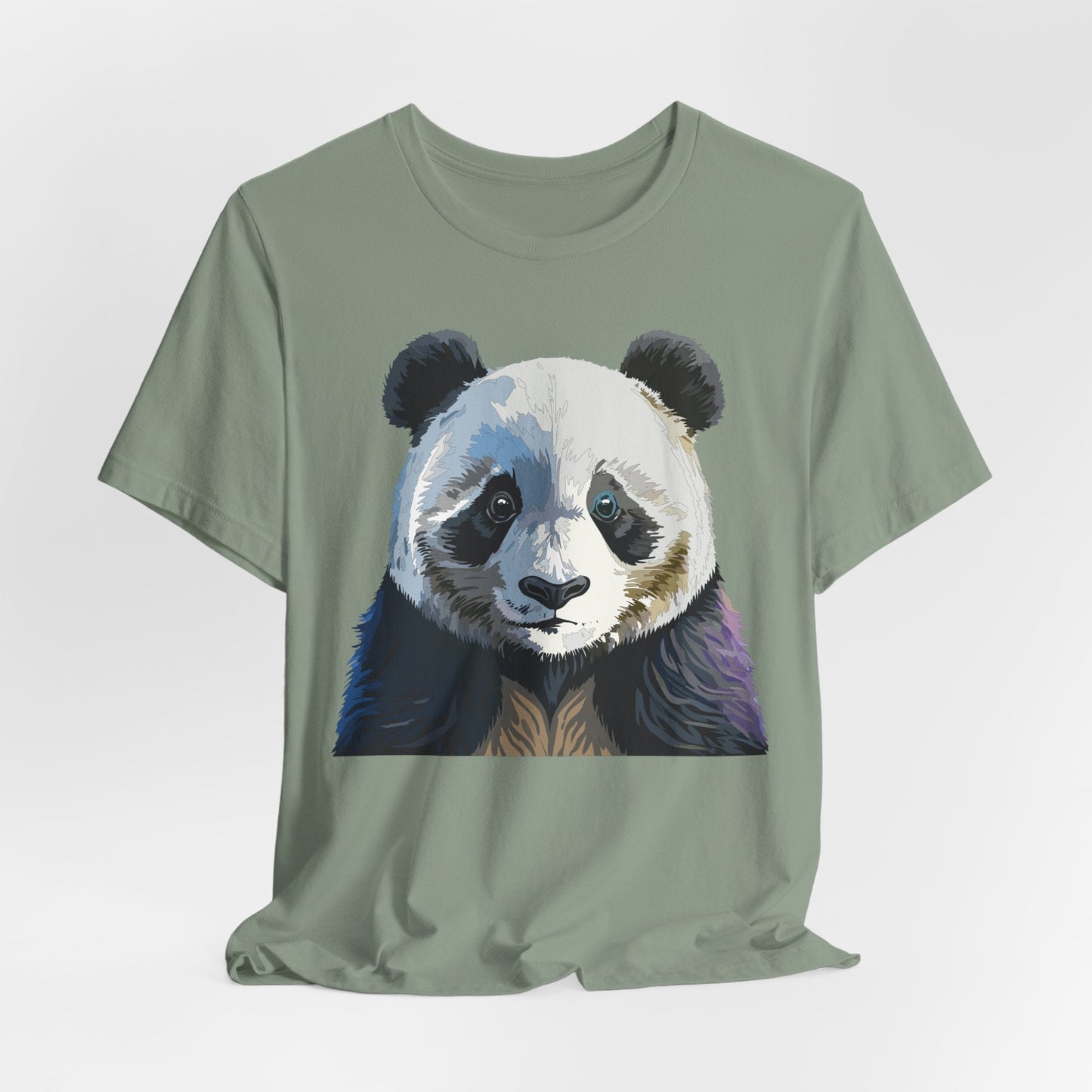 Unisex Animal Graphic Art Tee Shirt Softstyle Cotton Gildan 64000 Wild Animals Design