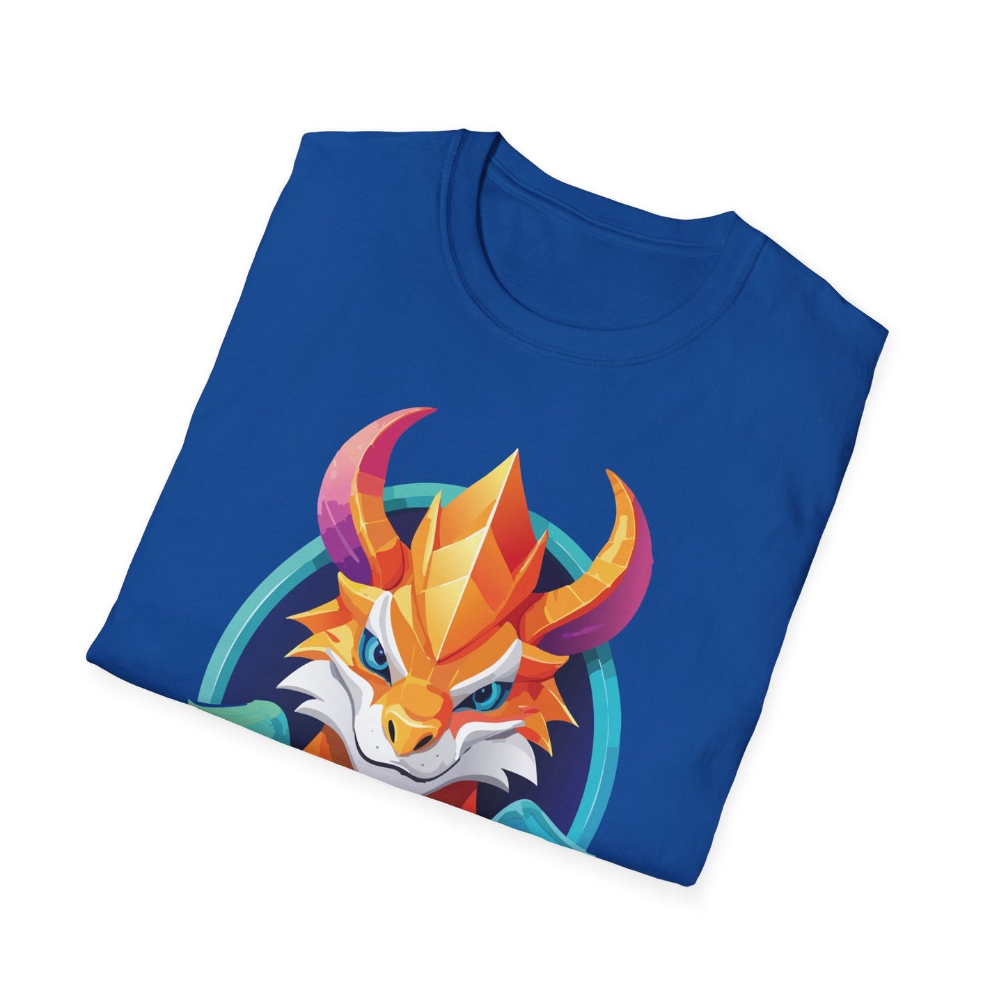 Dragon T Shirt Unisex Gildan Softstyle 64000 Comfortable Cotton Tee With Animal Design
