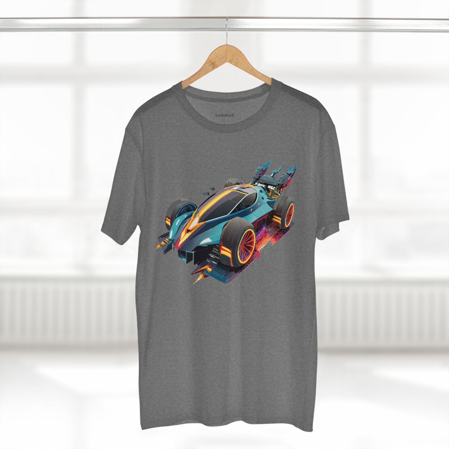 Car Graphic Unisex 100 Cotton Staple Tee 20