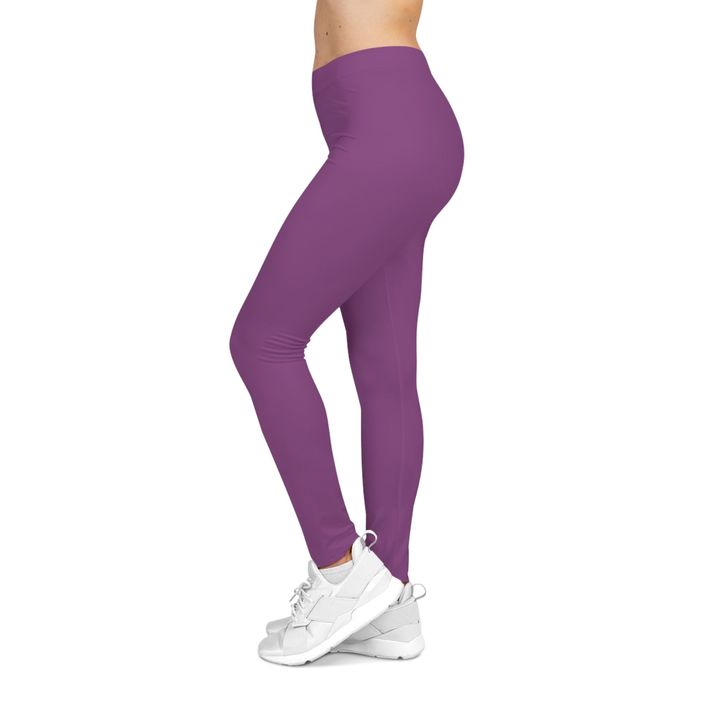 Grape Soda Color Women's Poly-Span Casual Leggings XS-2XL