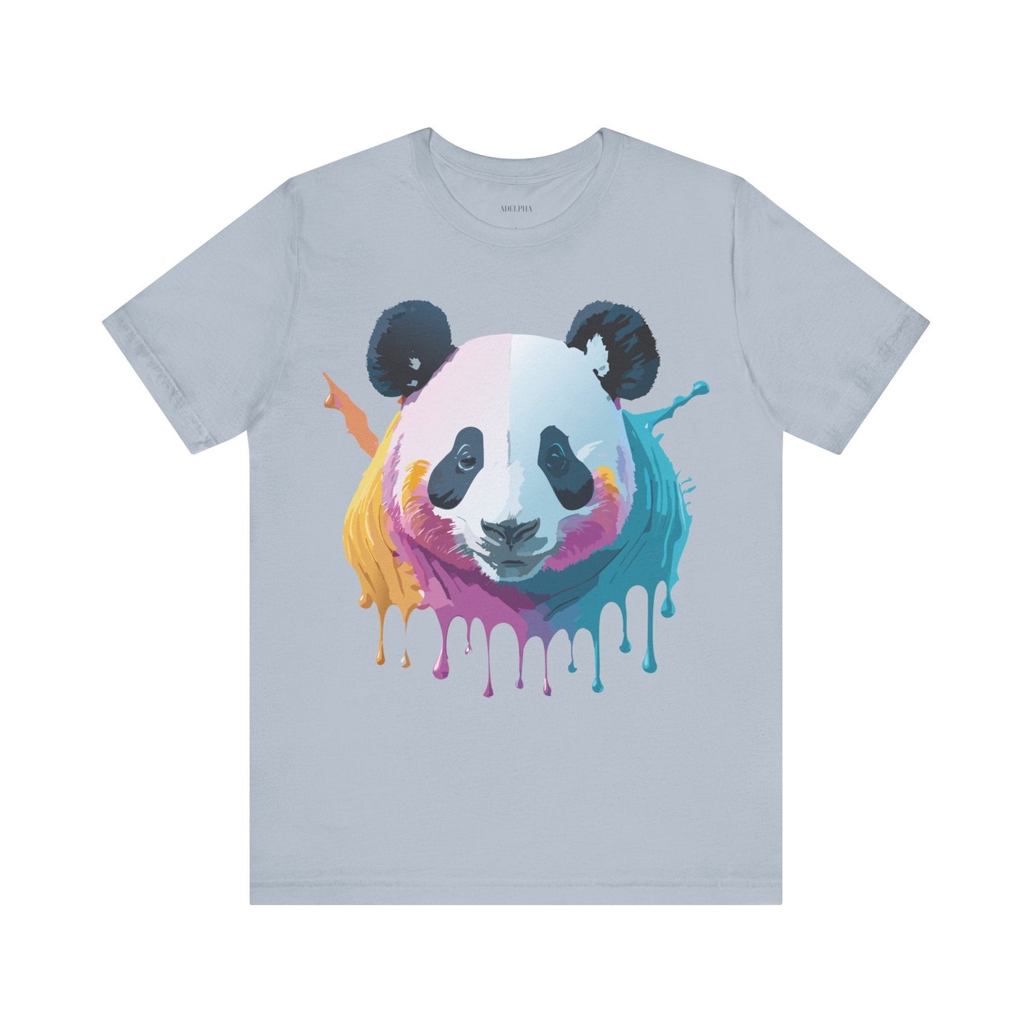 Panda Shirt Unisex Graphic Tee Vintage Inspired Artwork By Adelpha Jersey Short Sleeve