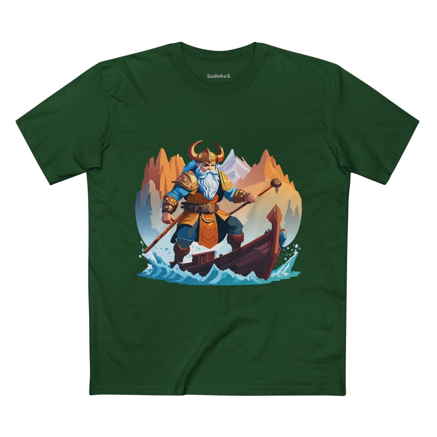 Viking Graphic Unisex 100 Cotton Staple Tee 27