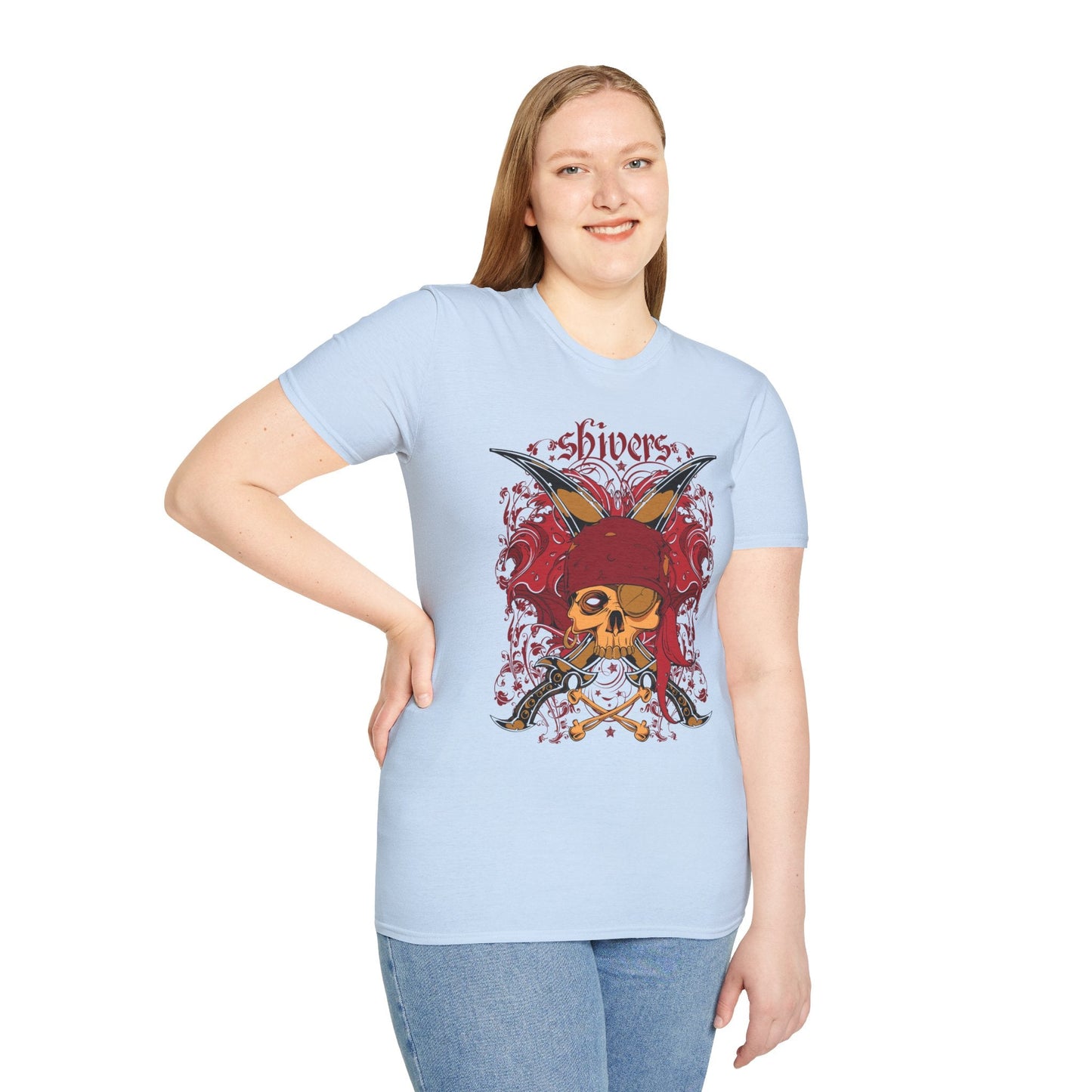 Art Design Graphic Tee Unisex Softstyle 64000 100 Percent Cotton Ring Spun For Art Lovers