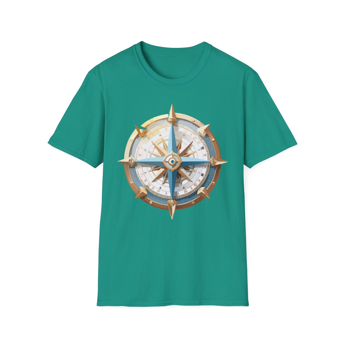 Compass Navigator Graphic Tee Unisex 100 Cotton 27