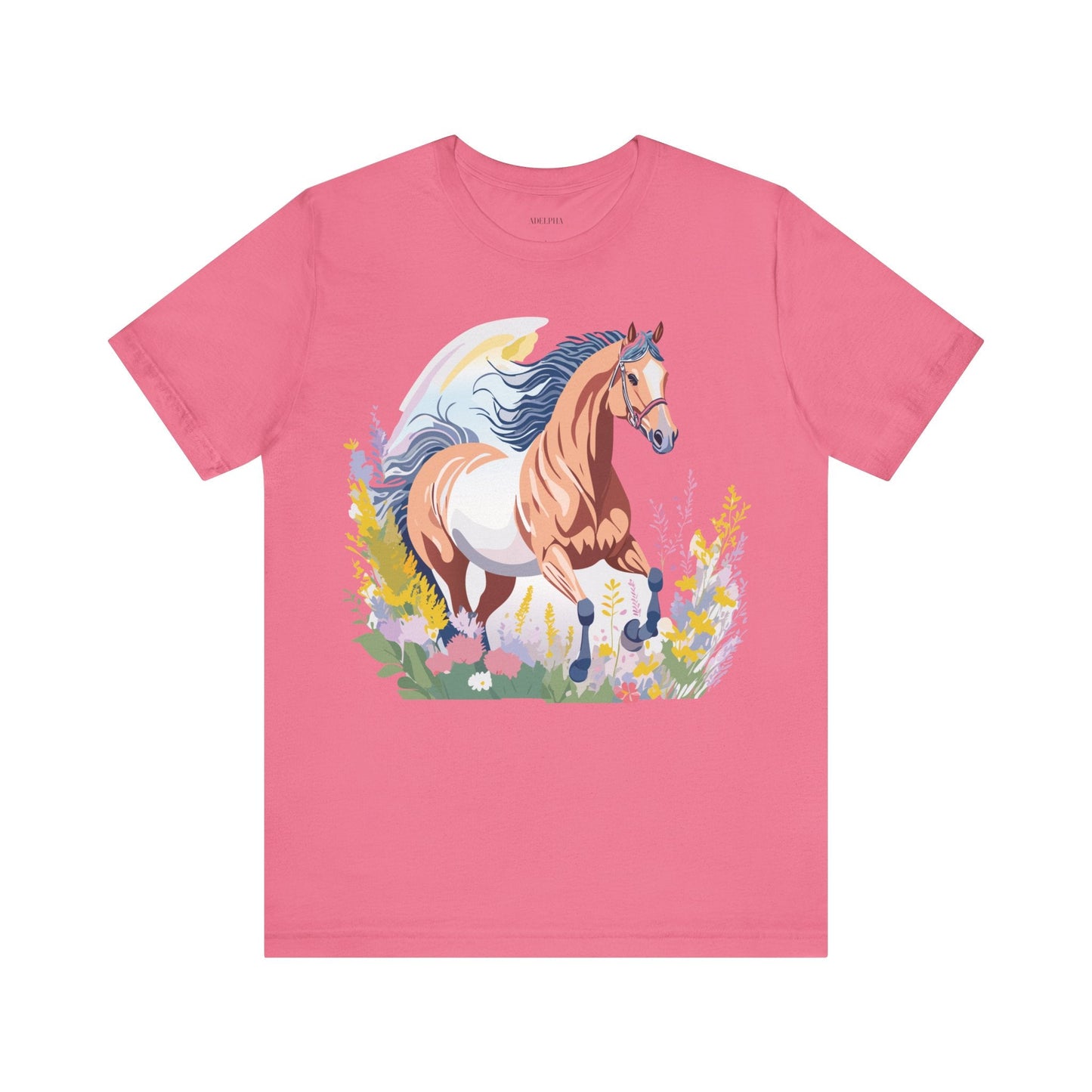 Horse Graphic Unisex 100 Cotton Vintage Animal Art T-Shirt 5