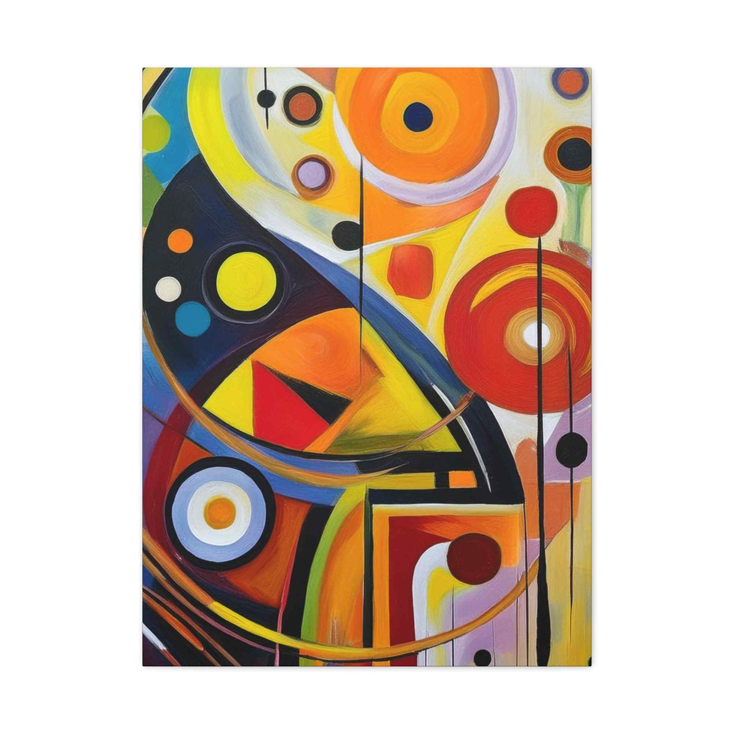 Abstract Painting Print Canvas 20x24,20x30,24x30, 24x32,24x36,30x40, 32x48,36x48,40x60 Pine-Wood Inner Frame ABS-7