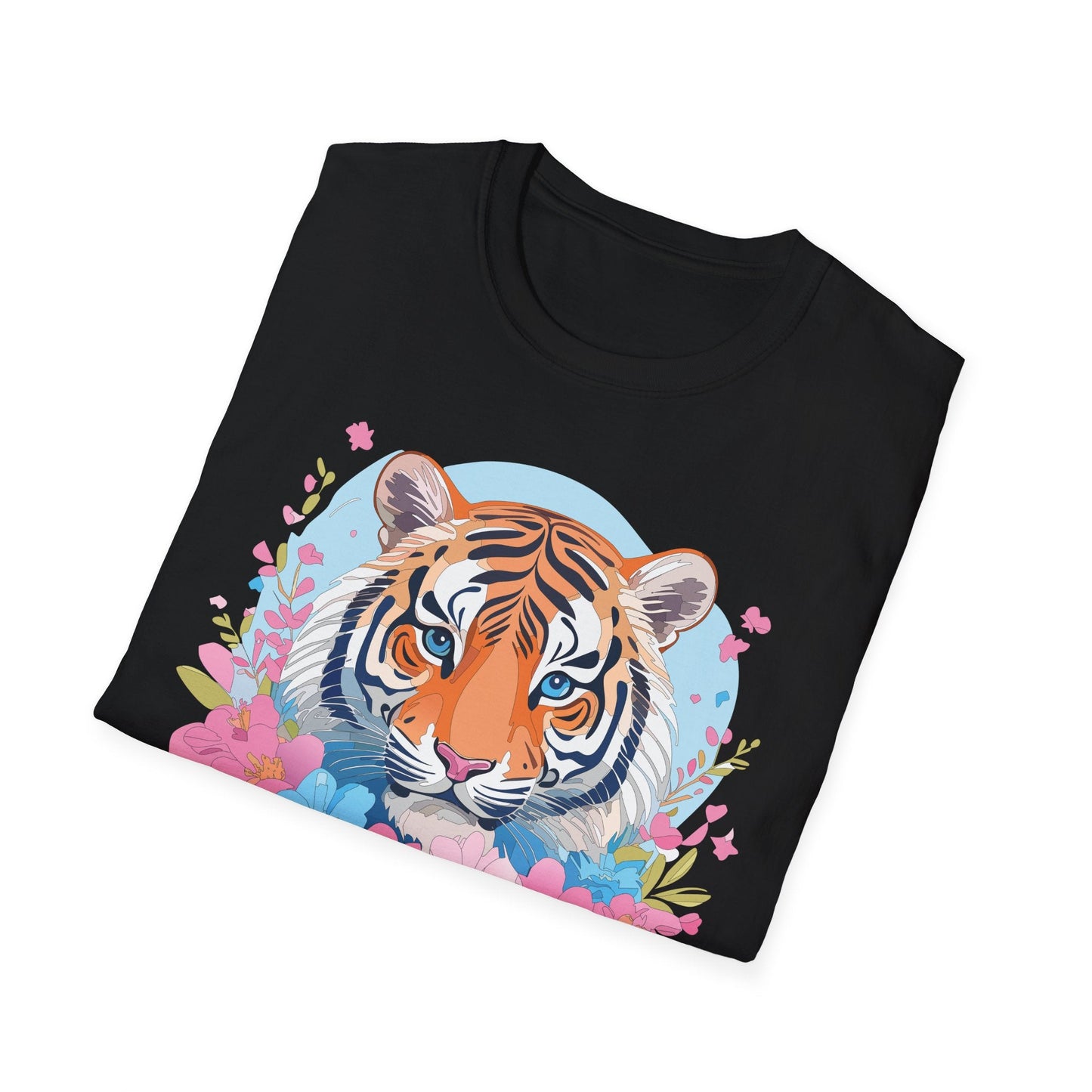 Tiger Shirt Unisex Softstyle T Shirt Gildan 64000 Animal Tee