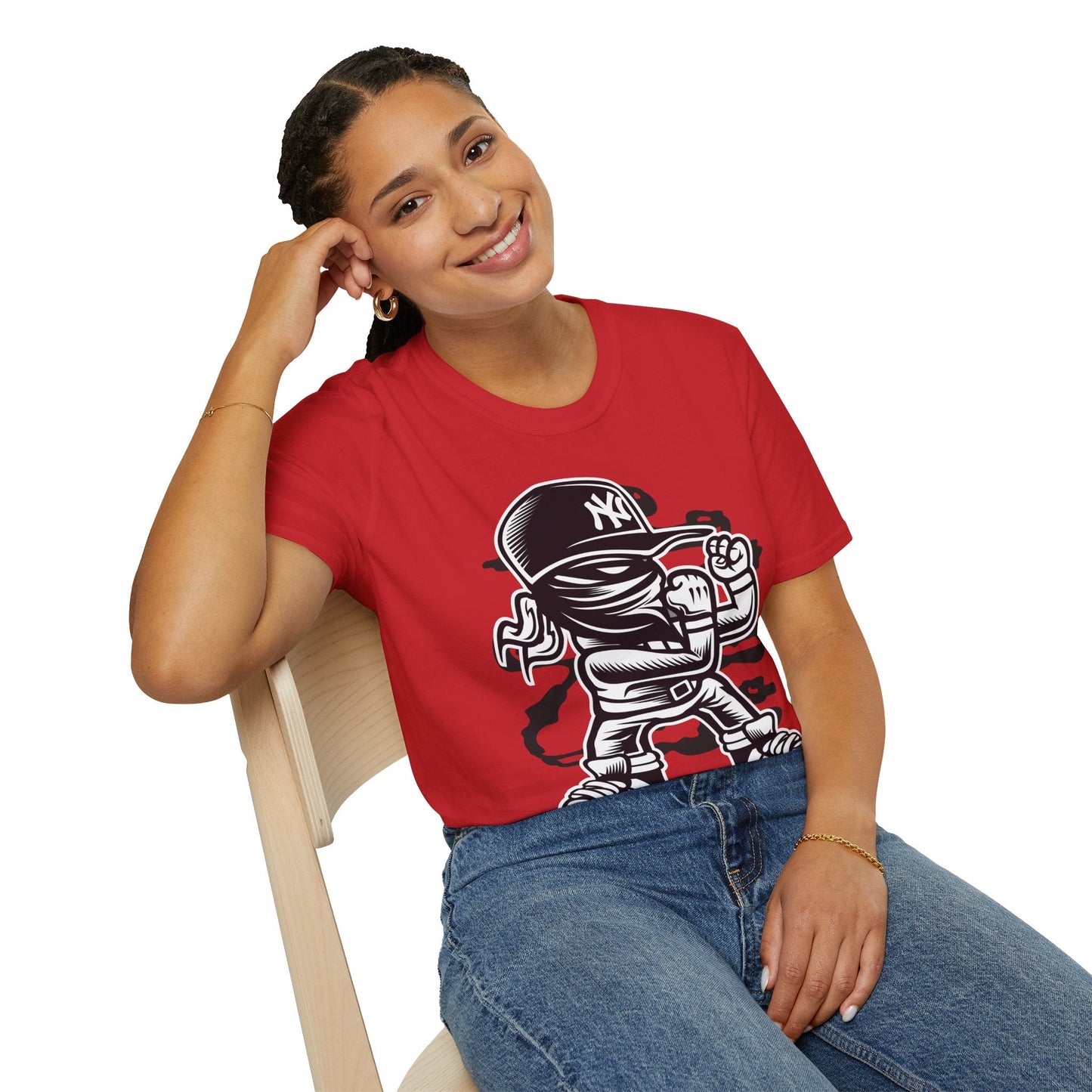 Cartoon T Shirt Animation T Shirt Funny Tee Shirt Unisex Softstyle Cotton Tee Gildan 64000