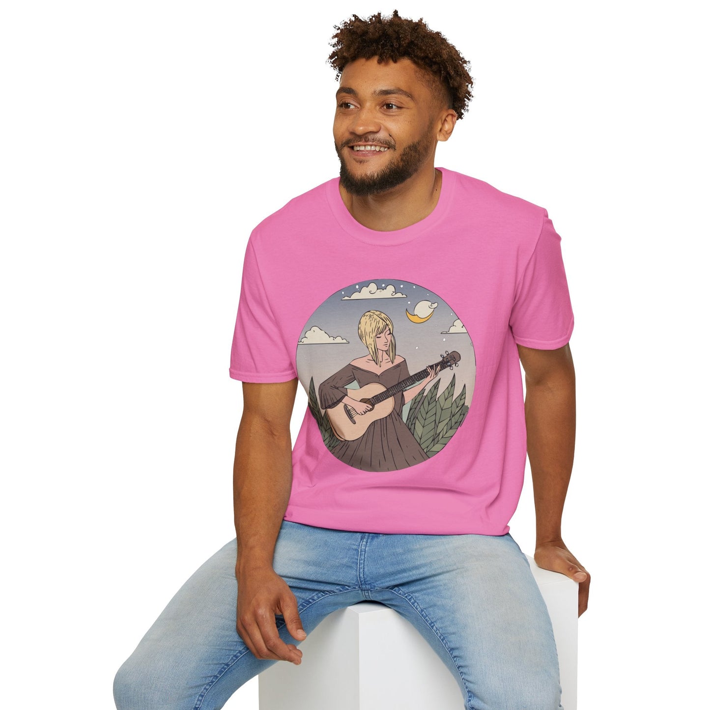 Womens Graphic T Shirts Art Design Shirt Softstyle Unisex Cotton Tee 100 Percent Comfort