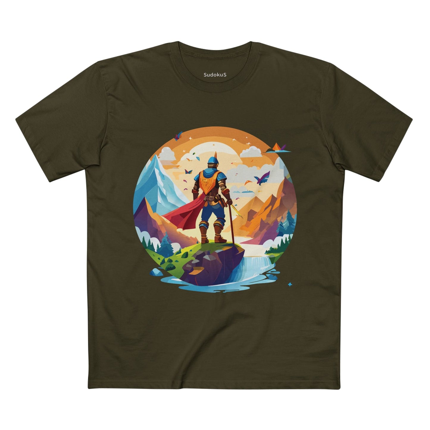 Adventures Graphic Unisex 100 Cotton Staple Tee 8