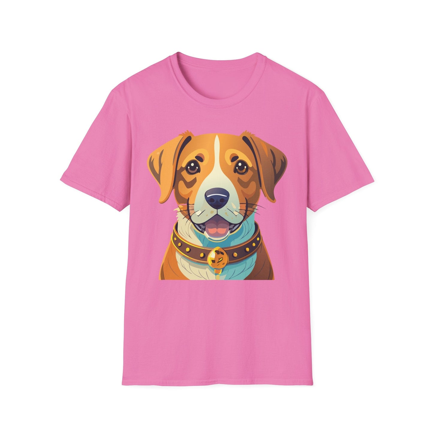 Dog Shirt Unisex Animal Tee Gildan Softstyle 64000 Cotton Tee