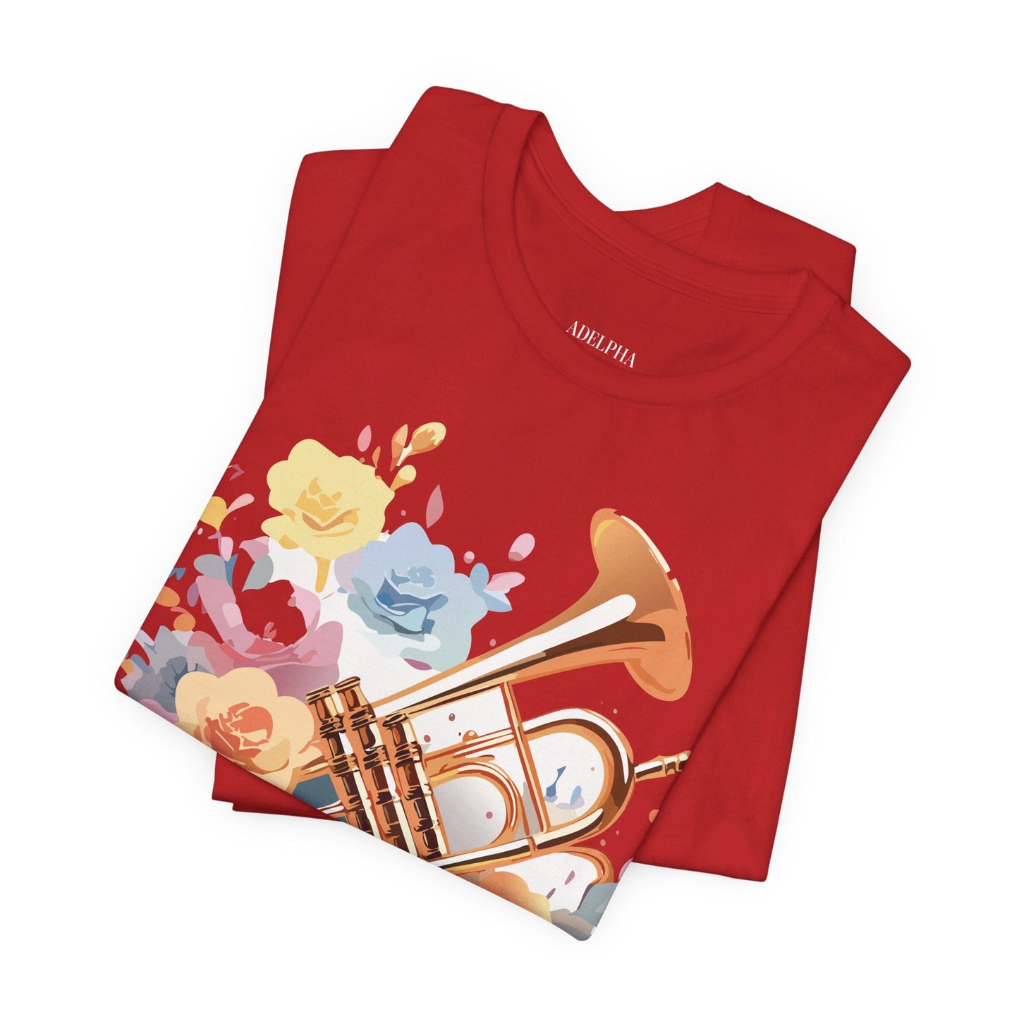 Music T Shirt Unisex Graphic Tee Vintage Artwork Adelpha Short Sleeve Art Design