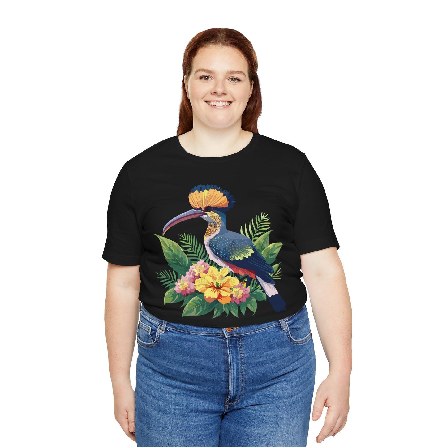 Unisex Animal Tee Shirt With Art Design Wild Animals Short Sleeve Jersey Tee For Everyday