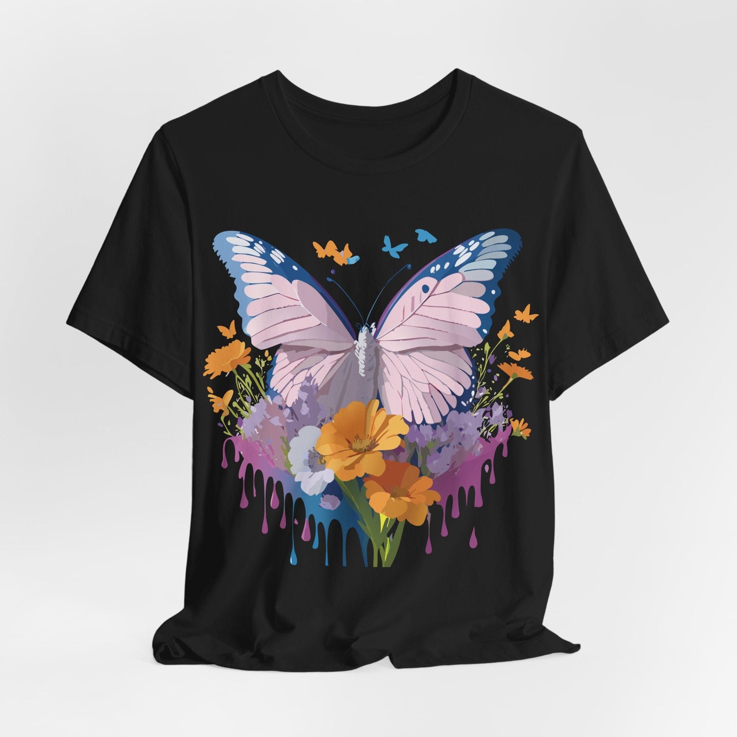 Butterfly Graphic Tee Unisex Jersey Short Sleeve Adelpha Art Design