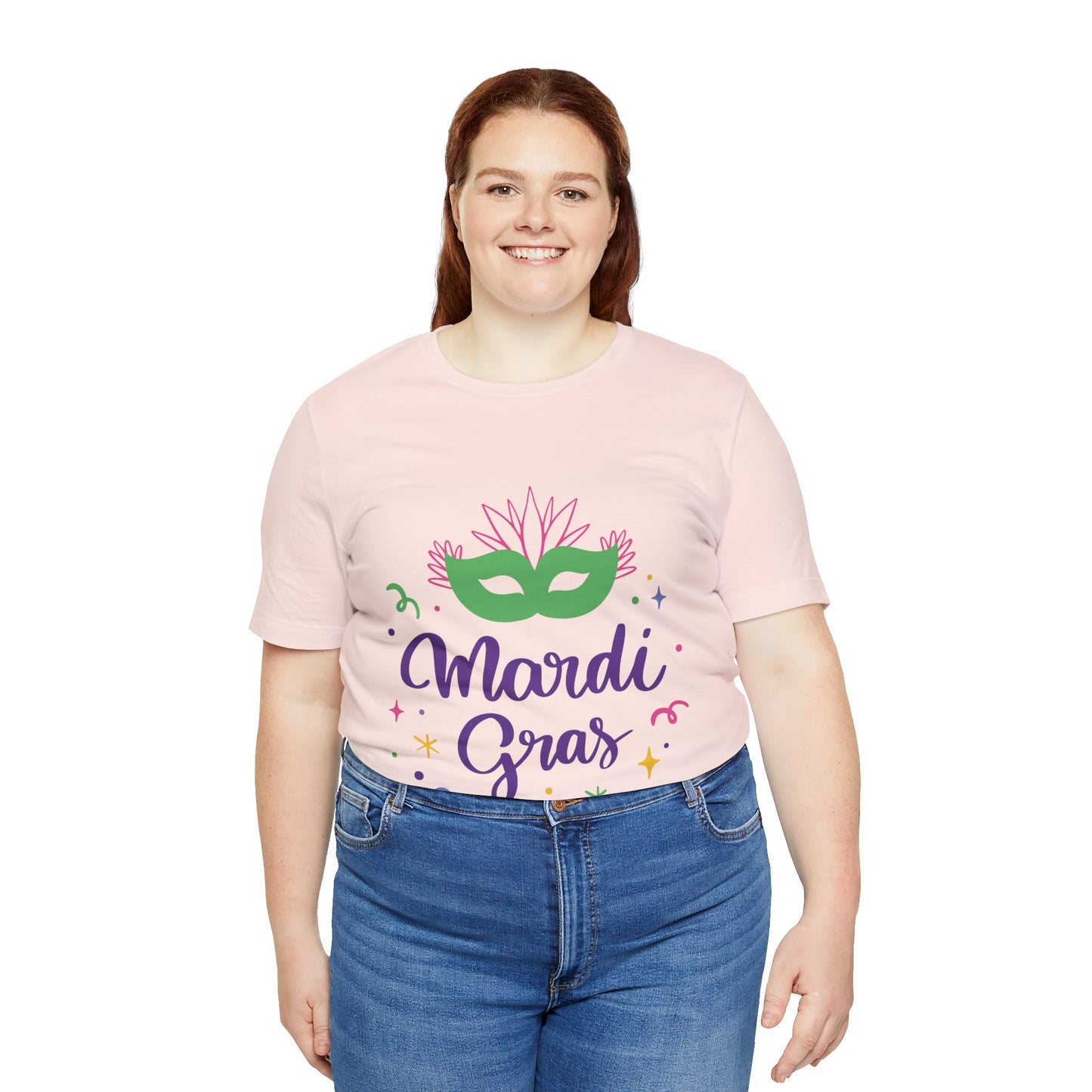 Unisex Cotton Tee Shirt for Mardi Gras