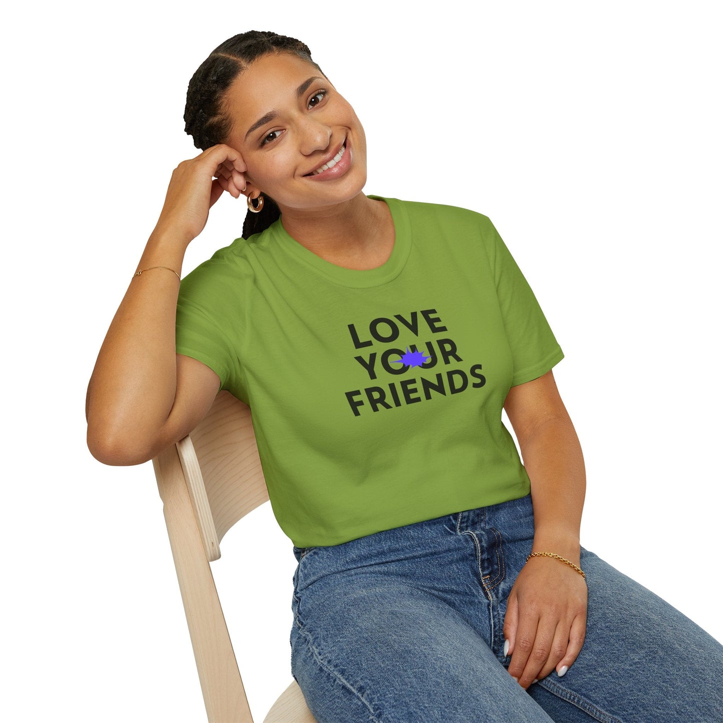 Positive Slogan T Shirts Unisex Gildan Softstyle 64000 Ring Spun Cotton Tee With Positive Quotes