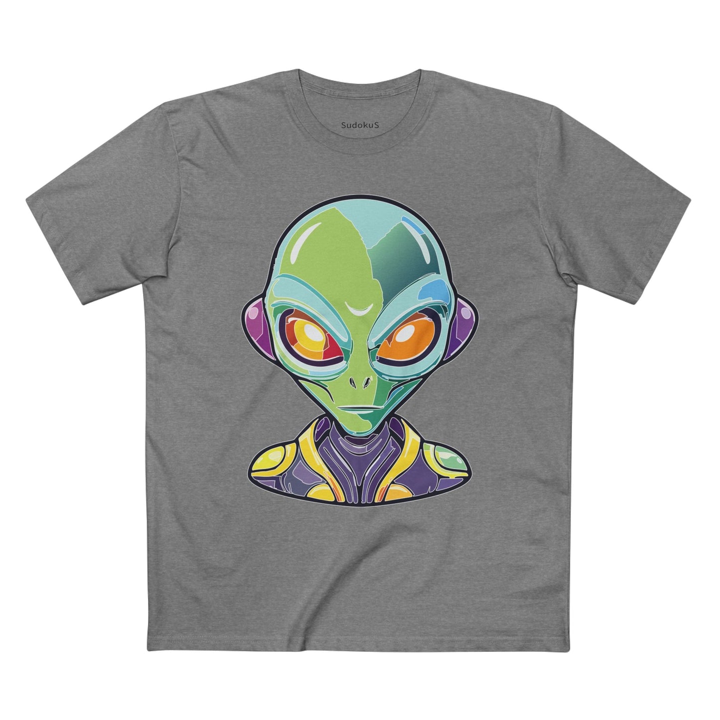 Aliens Graphic Unisex 100 Cotton Staple Tee 7