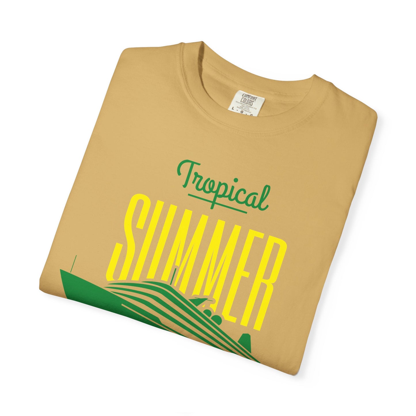 Unisex Garment Dyed T Shirt Relaxed Fit Comfort Colors 1717 Heavyweight 100 Percent Cotton